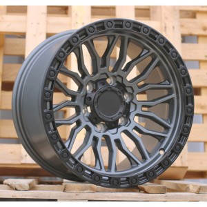 R17x9  6X139.7  ET  0  110.1  H975D  Gun Metal+Matt Lip (GMML)  For 4X4  (Z5)  (FUEL Style)