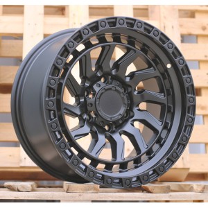 R17x9  6X139.7  ET  0  110.1  H973D  Black Matt (BM)  For 4X4  (Z5)  (FUEL Style)