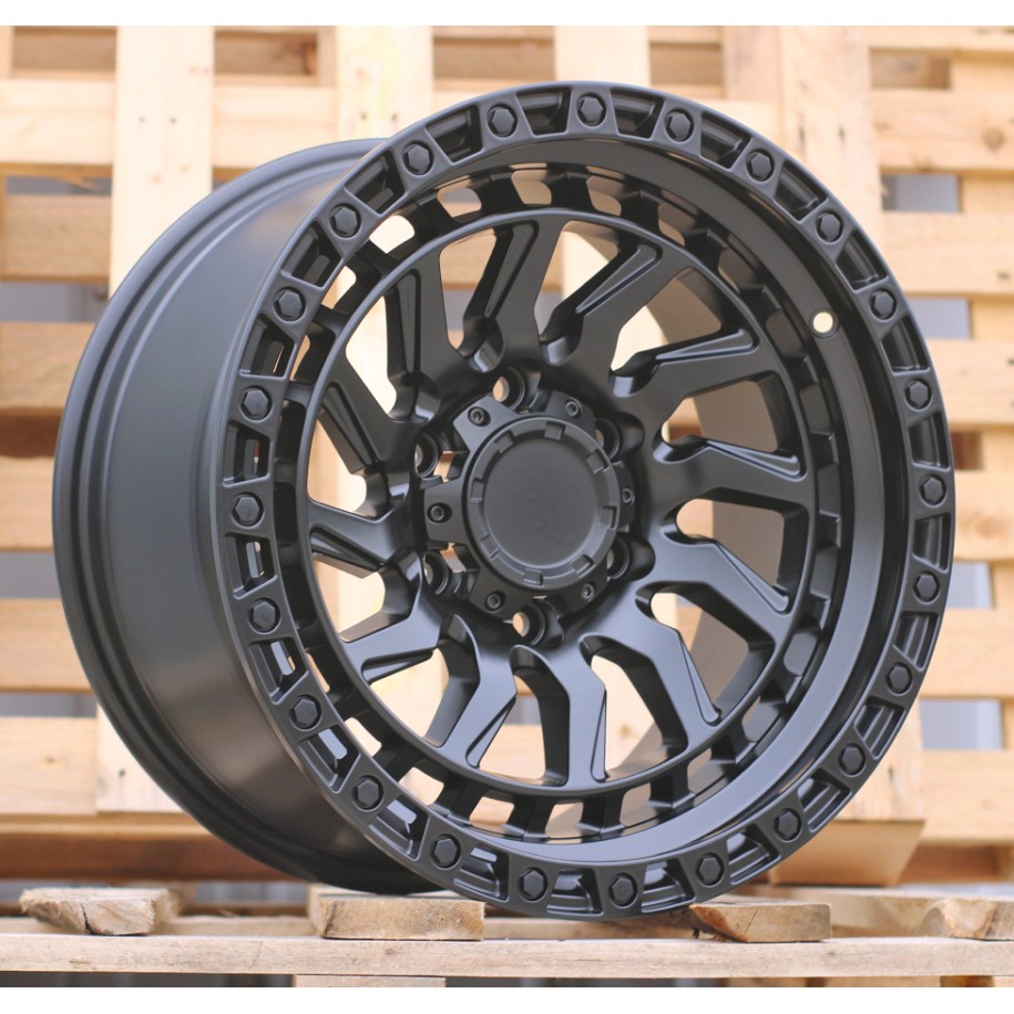 R17x9  6X139.7  ET  0  110.1  H973D  Black Matt (BM)  For 4X4  (Z5)  (FUEL Style)