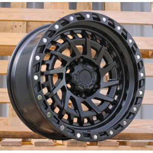 R17x9  6X139.7  ET  0  110.1  JT195  Black Polished (MB)  For 4X4  (K3)