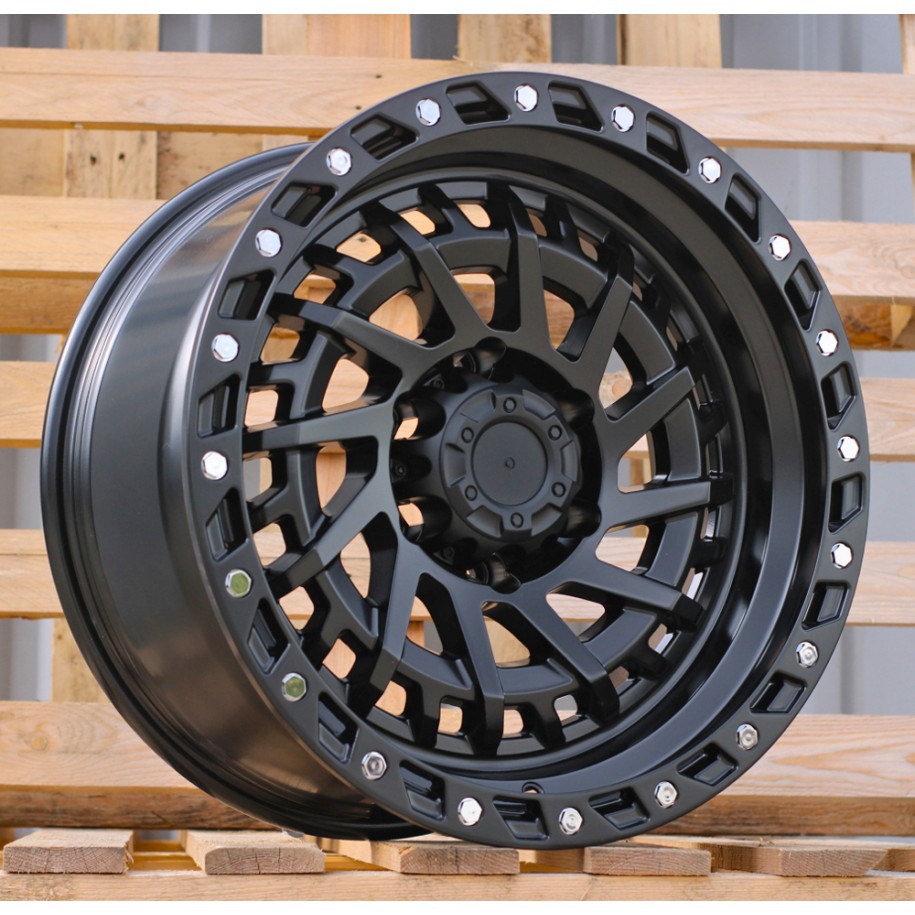 R17x9  6X139.7  ET  0  110.1  JT195  Black Polished (MB)  For 4X4  (K3)