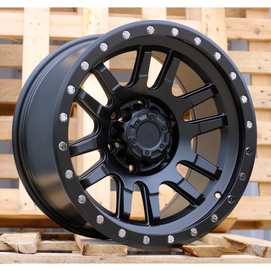 R17x9  6X139.7  ET  0  110.1  JT243  Black Polished (MB)  For 4X4  (K3)