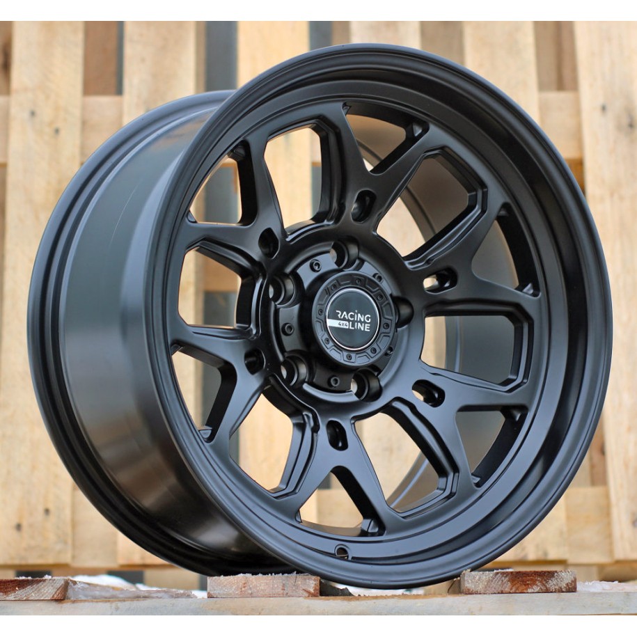 R17x9  6X139.7  ET  M6  106.1  B1106  Black Half Matt (BLHM)  For 4X4  (P)
