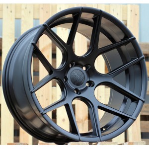 R18x10  5X120  ET  15  74.1  SSA03  (HX022)  Black Half Matt (BLHM)  For HAXER  (Z2)  (Rear+Front)
