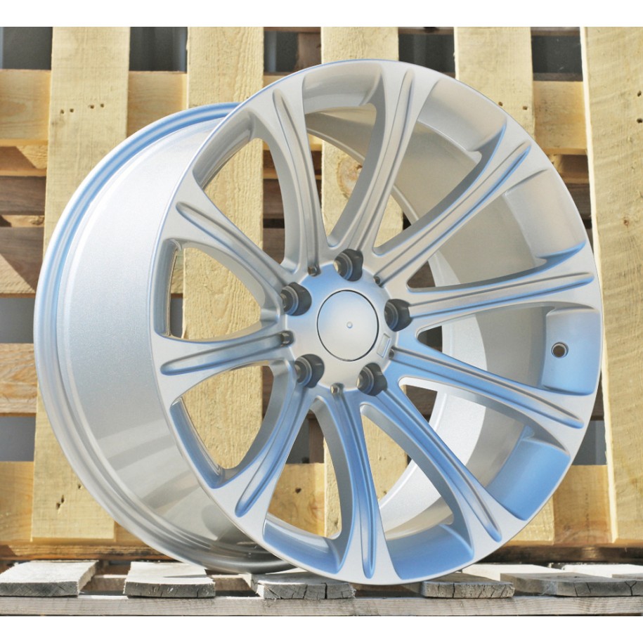 R18x10  5X120  ET  15  74.1  FBX548  Silver Shining (SS)  For BMW  (Z7)  (HYBRID FORGED Rear+Front)
