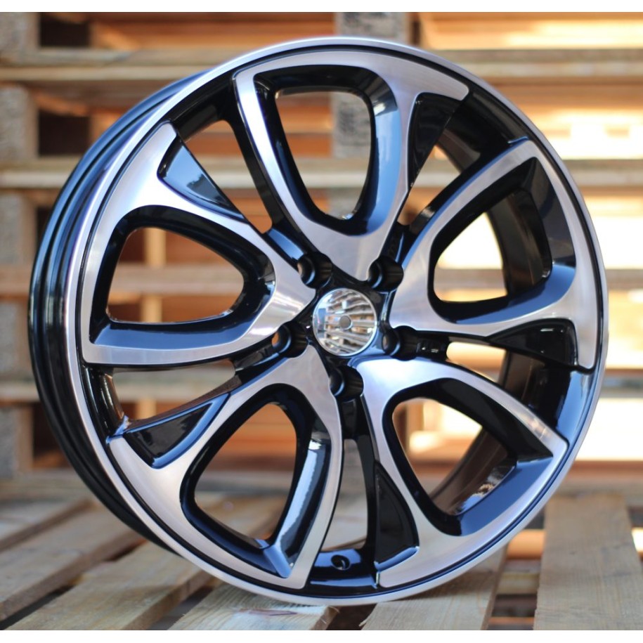 R18x7  5X108  ET  30  65.1  BY124  Black Polished (MB)  For CITRO  (Z1)