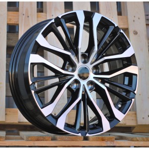 R18x7  5X114.3  ET  35  60.1  H3272F  Black Polished (MB)  For TOYOT  (M)  (HYBRID FORGED)