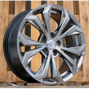 R18x7  5X114.3  ET  35  60.1  Y1133  (FBX247)  Hyper Black (HB)  For TOYOT  (K8+M)  (HYBRID FORGED New RAV-4)