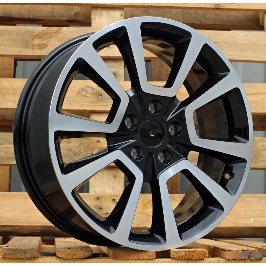 R18x7  5X114.3  ET  40  73.1  L1485  Black Polished (MB)  For RACIN  (Z5)