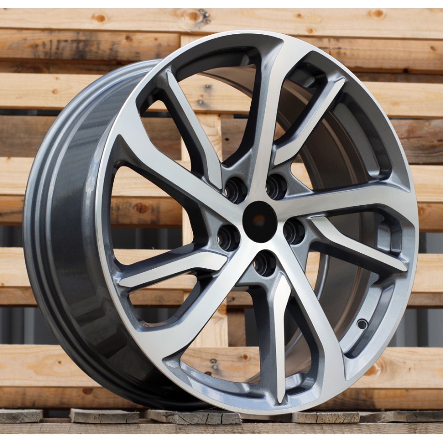 R18x7.5  5X108  ET  50  63.4  FBX326  Grey Polished (MG)  For FORD  (P2)  (HYBRID FORGED)