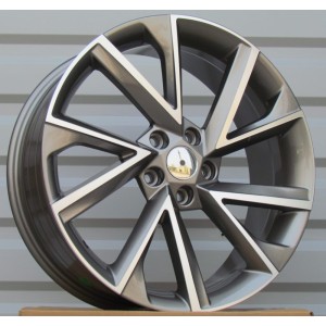 R18x7.5  5X112  ET  43  57.1  FE181  (IN0262)  Grey Polished (MG)  For SKODA  (K7+Z5+K8)