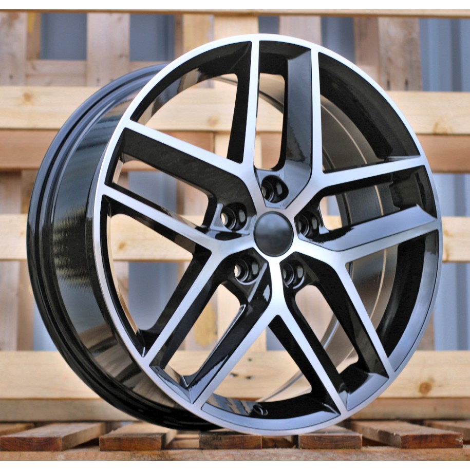 R18x7.5  5X112  ET  51  57.1  B1426  Black Polished (MB)  For SEAT  (Z2)