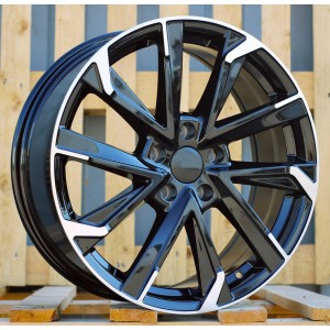 R18x7.5  5X114.3  ET  40  60.1  I5547  Black Polished (MB)  For TOYOT  (K7)