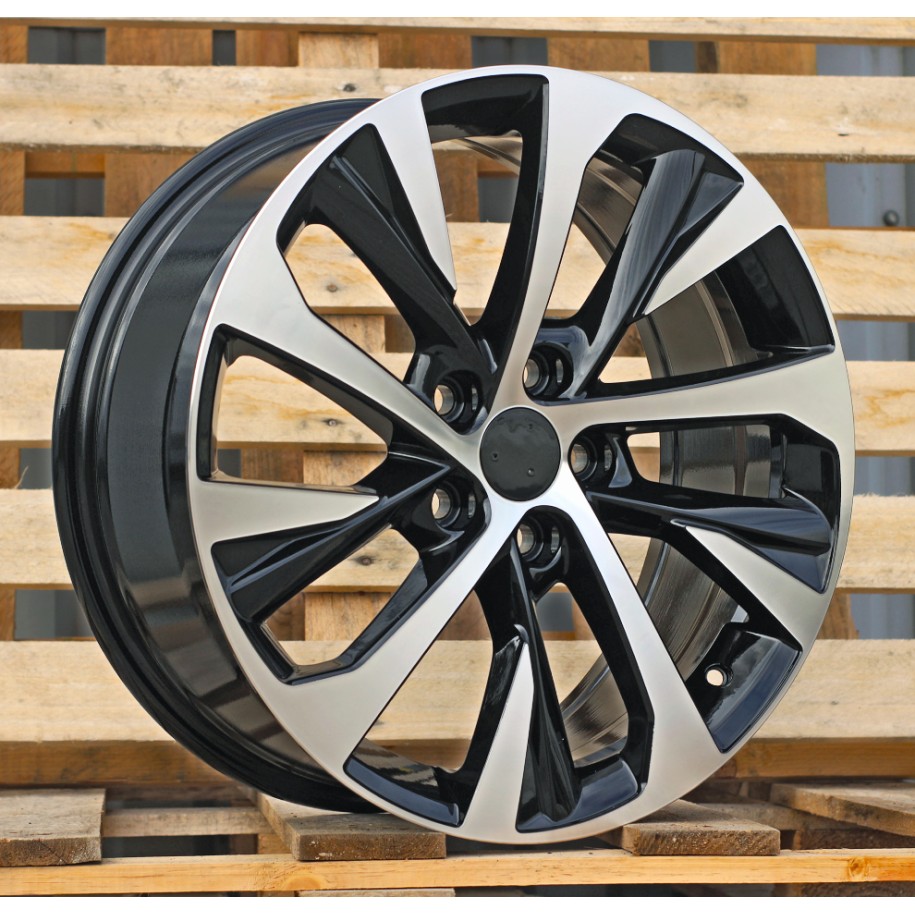 R18x7.5  5X114.3  ET  40  60.1  B5757  Black Polished (MB)  For LEX  (Z4)