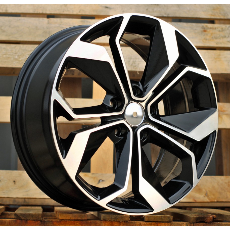 R18x7.5  5X114.3  ET  40  66.1  B5168  Black Polished (MB)  For RENAU  (P)