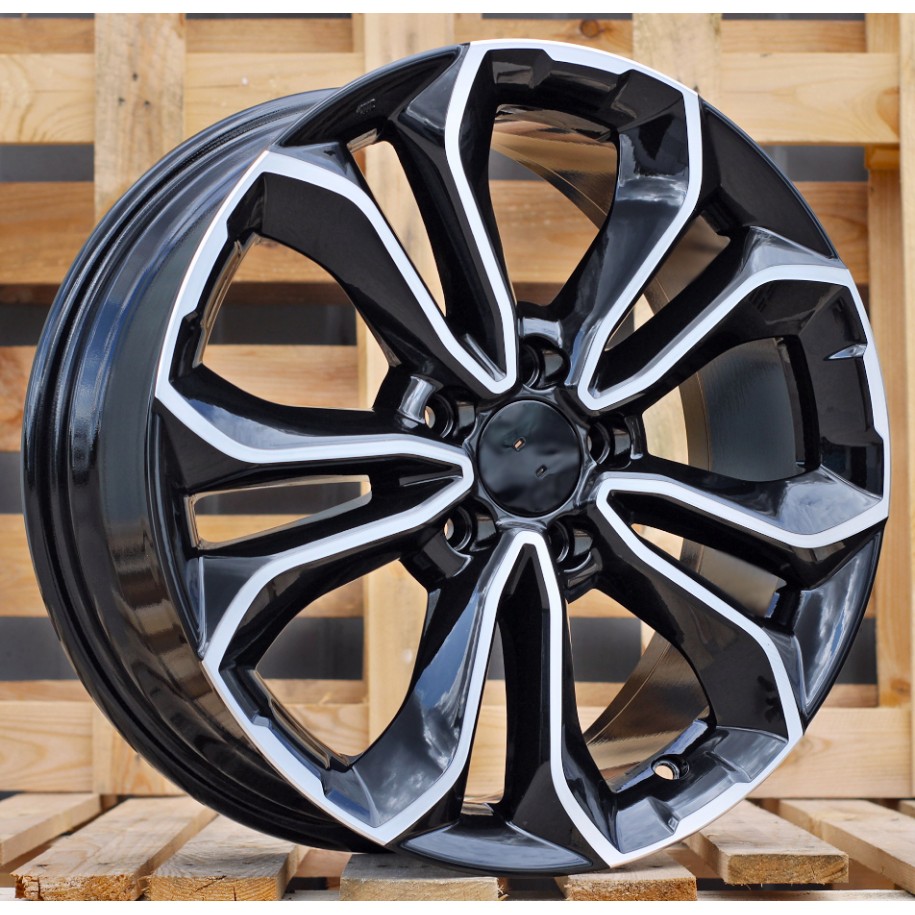 R18x7.5  5X114.3  ET  45  64.1  B5961  Black Polished (MB)  For HOND  (Z7)