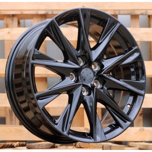 R18x7.5  5X114.3  ET  45  67.1  I1102  Black (BL)  For MAZDA  (M+Z6)