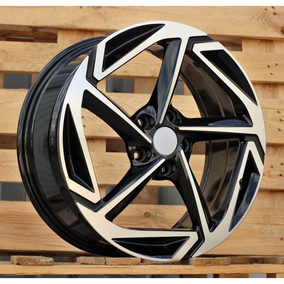 R18x7.5  5X114.3  ET  51  67.1  A5898  Black Polished (MB)  For HYUND  (P)