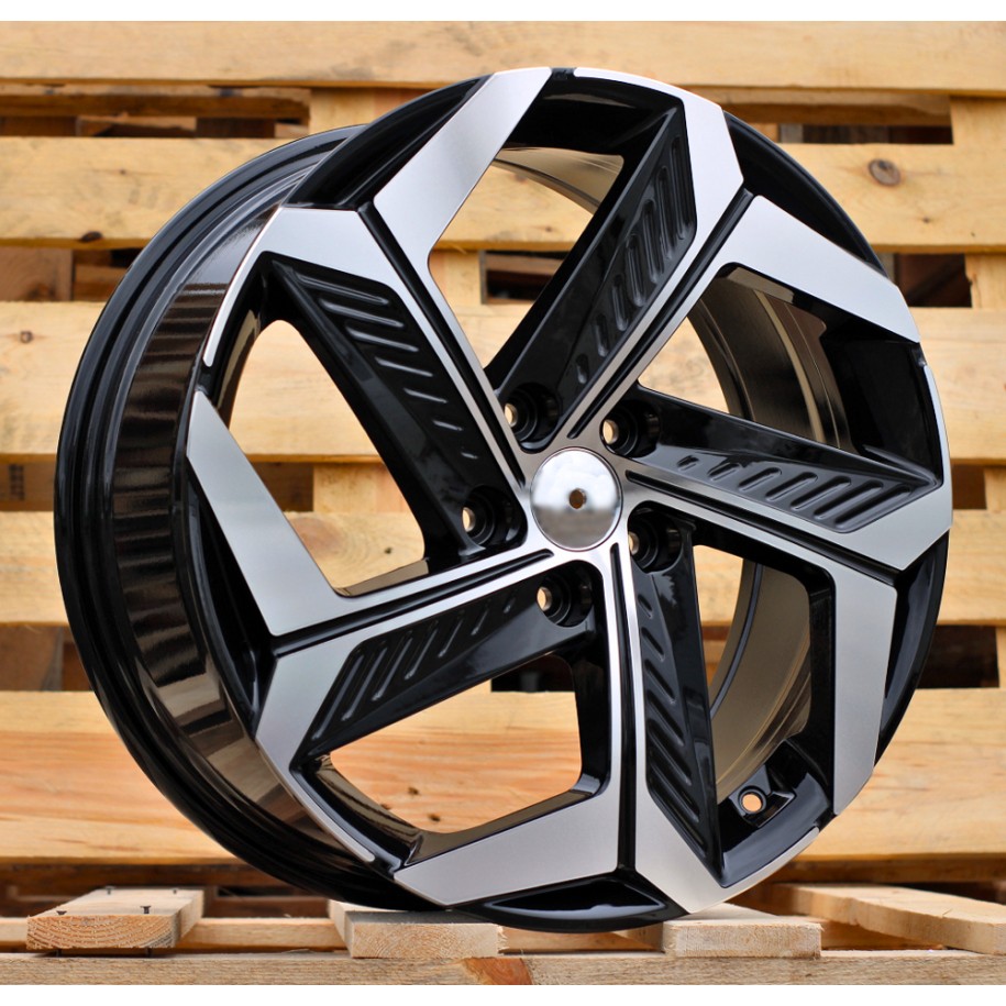 R18x7.5  5X114.3  ET  51  67.1  D1926  (BK1224)  Black Polished (MB)  For HYUND  (P+R)  (NEW MODEL)