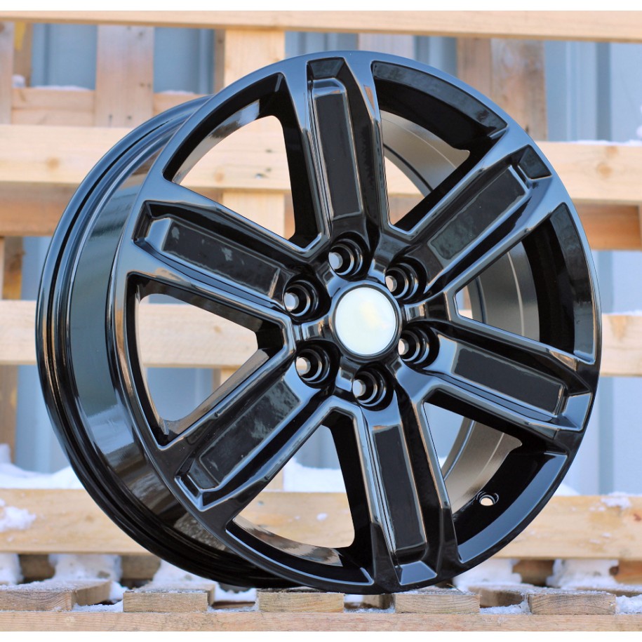 R18x7.5  6X120  ET  50  74.5  B1598  Black (BL)  For FORD  (Z6)  (1000kg)