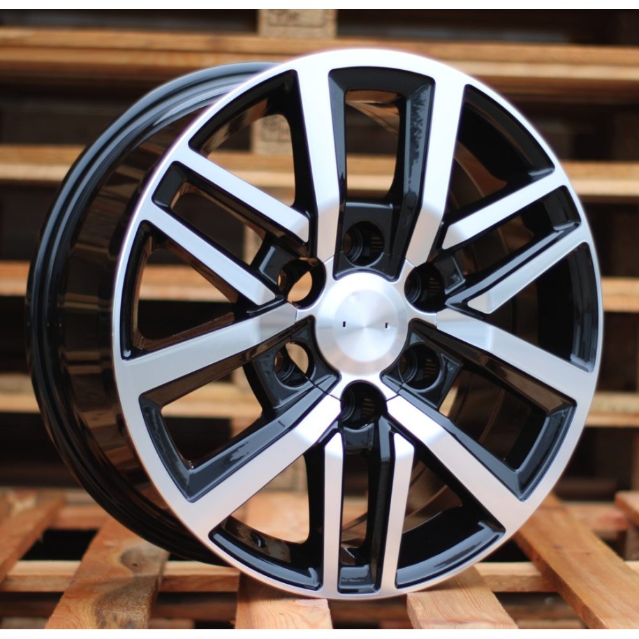 R18x7.5  6X139.7  ET  30  106.1  B1155  Black Polished (MB)  For TOYOT  (K3)  (4x4)