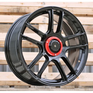 R18x8  10X100/112  ET  42  73.1  F8826  Black (BL)  For RACIN  (Z6)  (HYBRID FORGED OZ Style)