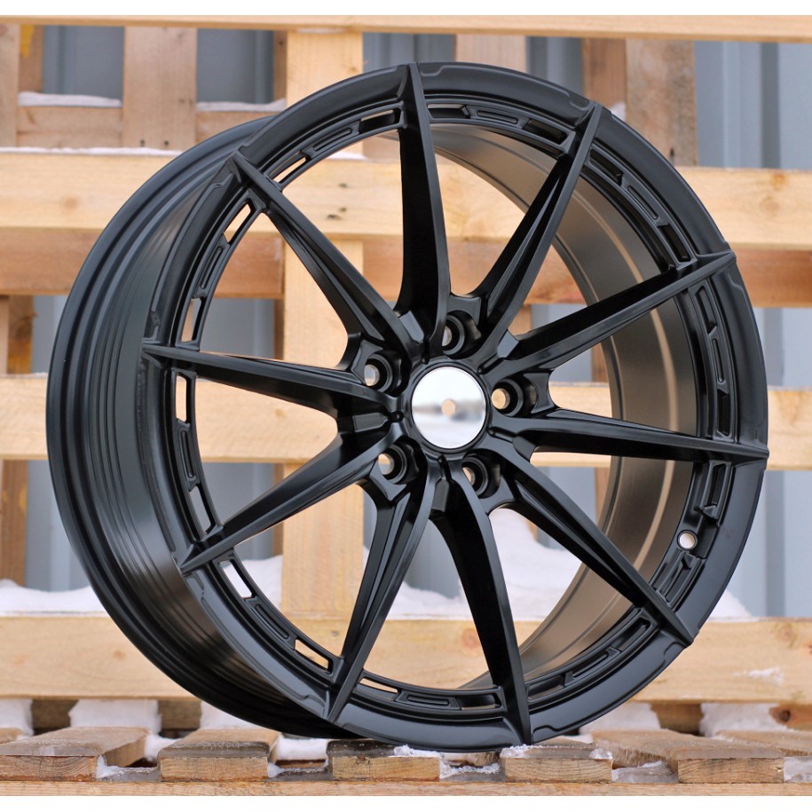 R18x8  5X108  ET  40  67.1  FBX414  Black Half Matt (BLHM)  For RACIN  (P2)  (HYBRID FORGED)