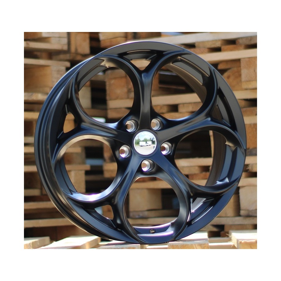 R18x8  5X110  ET  33  65.1  L1664  (1664188010S)  Black Half Matt (BLHM)  For ALFA  (Z5+P1)