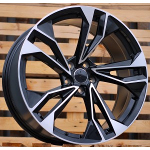 R18x8  5X112  ET  31  66.5  I5493  Black Polished (MB)  For AUD  (Z3+Z7)