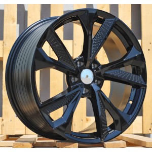 R18x8  5X112  ET  35  66.5  B1566  (FBX008)  Black (BL)  For AUD  (Z6)  (HYBRID FORGED)