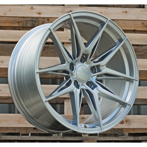R18x8  5X112  ET  35  66.5  HX036  (IN3614F)  Silver Shining (SS)  For HAXER  (Z6)  (HYBRID FORGED)