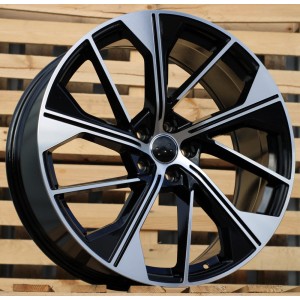 R18x8  5X112  ET  39  66.5  B5907  (IN5006)  Black Polished (MB)  For AUD  (P2+Z6)