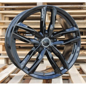 R18x8  5X112  ET  39  66.5  BK690  (BY1126)  Black (BL)  For AUD  (Z1)
