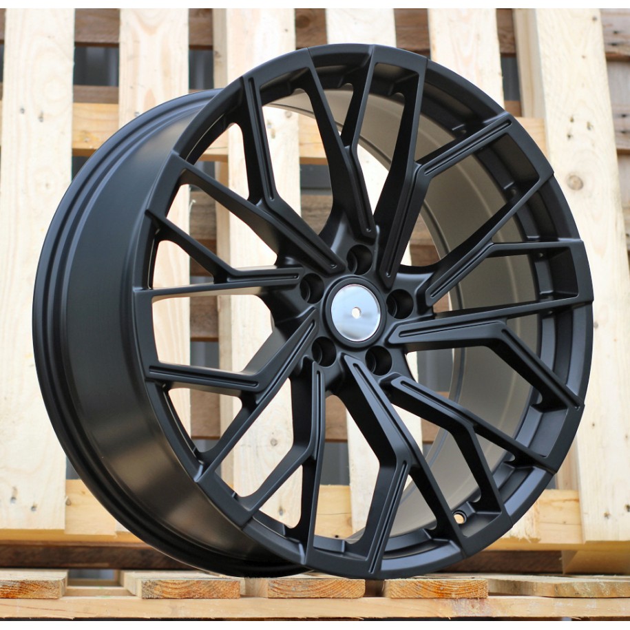 R18x8  5X112  ET  39  66.5  F760  Black Half Matt (BLHM)  For AUD  (M)  (HYBRID FORGED)