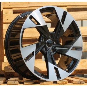 R18x8  5X112  ET  39  66.5  I5640  Black Polished (MB)  For AUD  (P2)  (NEW Model)