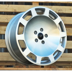 R18x8  5X112  ET  40  57.1  IN3613F  Machined Silver (MS)  For AUD  (M)  (HYBRID FORGED)