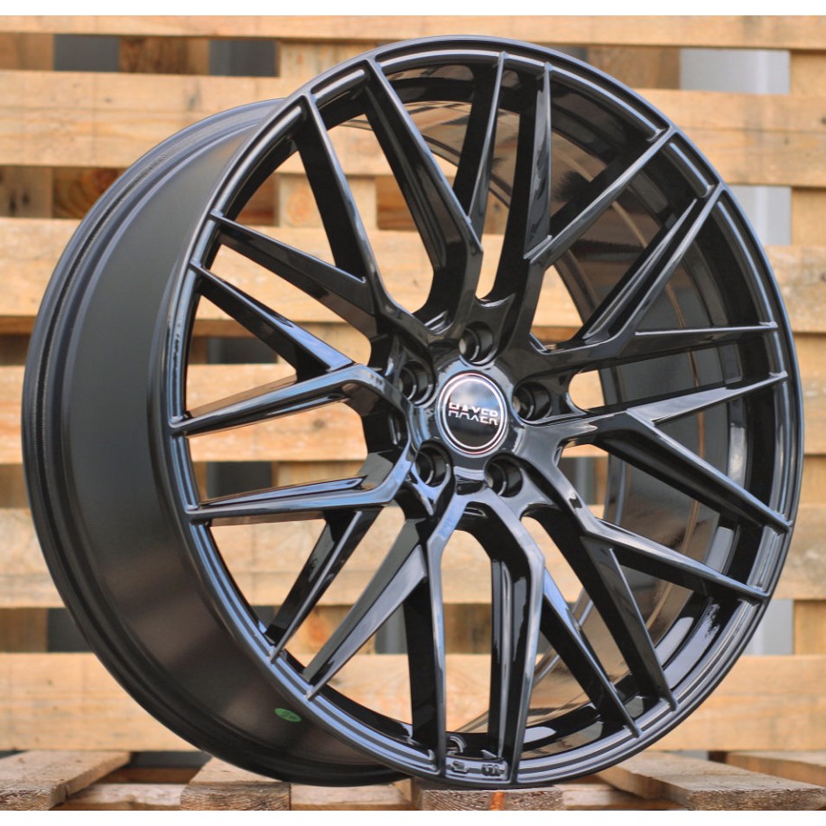 R18x8  5X112  ET  40  66.5  HX035  (B5902)  Black (BL)  For HAXER  (K4)