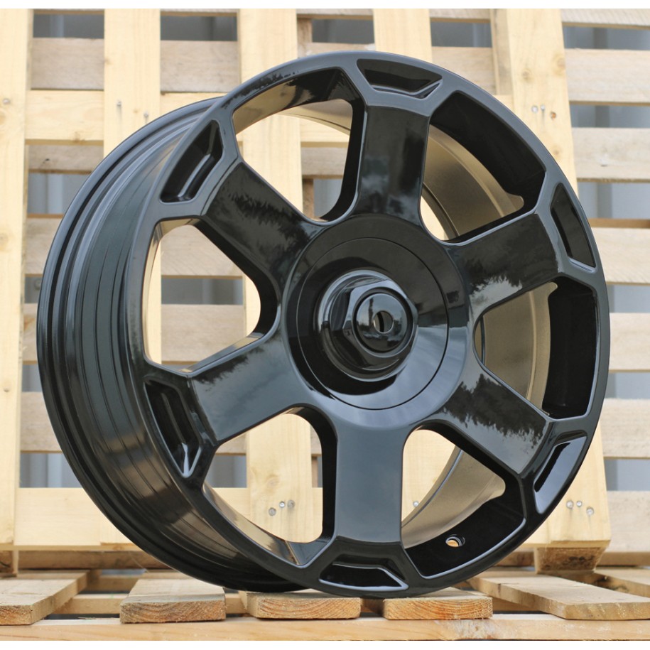 R18x8  5X112  ET  40  66.5  IN01025F  Black (BL)  For RACIN  (A)  (HYBRID FORGED Rotiform Style)