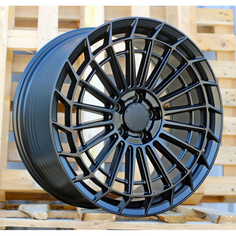 R18x8  5X112  ET  40  66.6  FBX162  (YF0359)  Black Half Matt (BLHM)  For MER  (Z6+M)  (HYBRID FORGED Rear+Front)