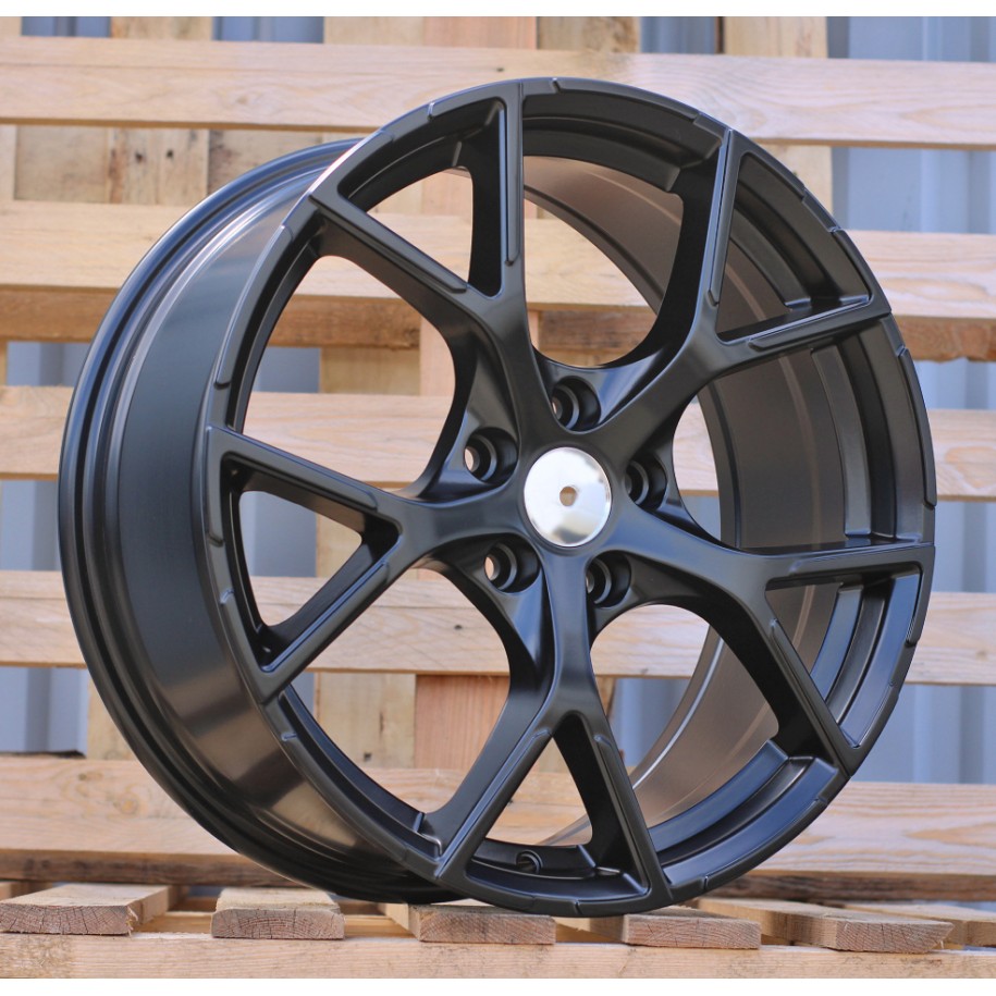 R18x8  5X112  ET  46  57.1  3S5997  Black Half Matt (BLHM)  For AUD  (K4)  (HYBRID FORGED)