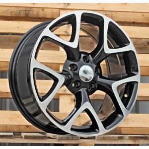 R18x8  5X115  ET  41  70.1  E236  (BK518)  Black Polished (MB)  For OPEL  (K4+P)