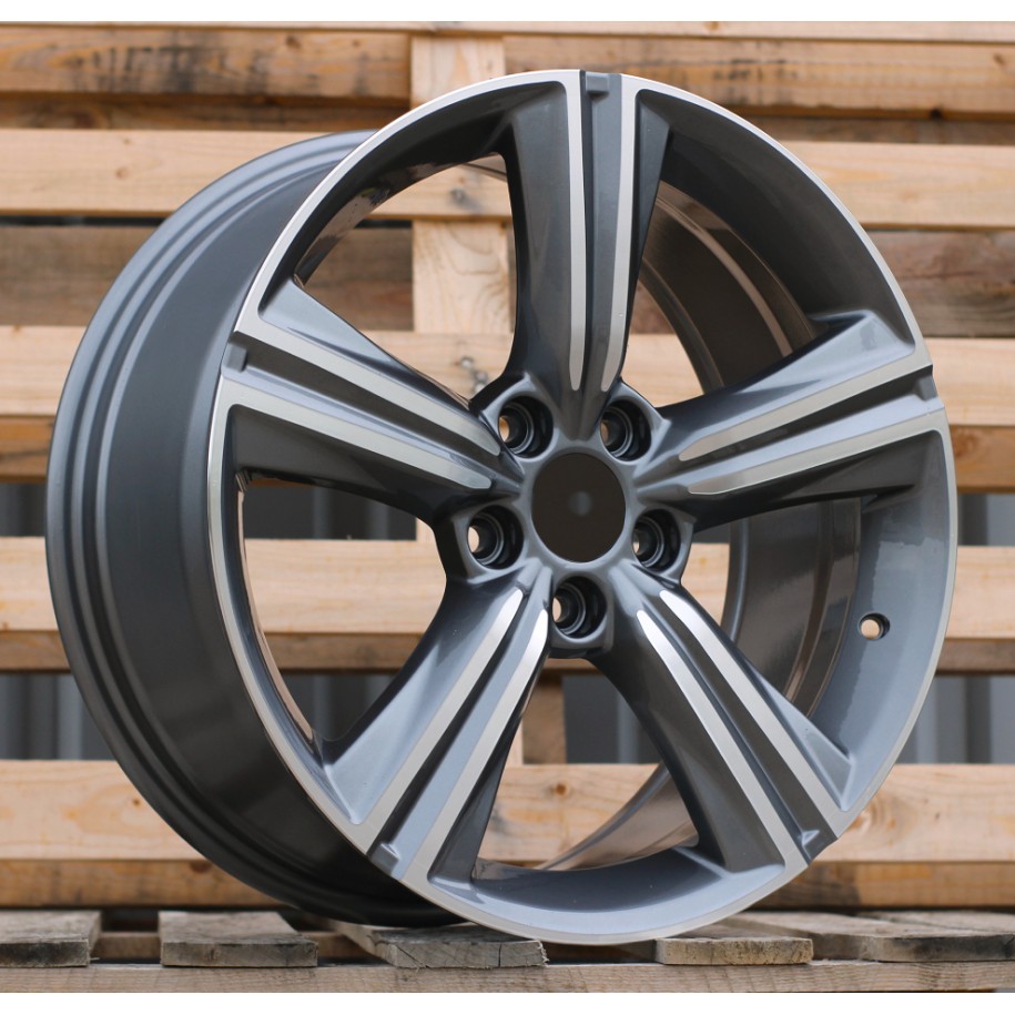 R18x8  5X114.3  ET  50  64.1  FBX361  Grey Polished (MG)  For HOND  (P2)  (HYBRID FORGED)