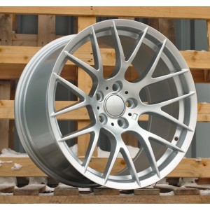 R18x8  5X120  ET  34  72.6  BY956  (IN3646F)  Silver Shining (SS)  For BMW  (Z7)  (HYBRID FORGED Rear+Front)
