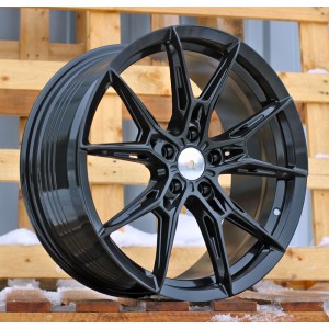R18x8  5X120  ET  34  72.6  FBX425  Black (BL)  For RACIN  (Z7)  (HYBRID FORGED)