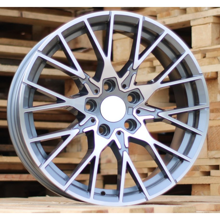 R18x8  5X120  ET  40  72.6  A5479  (BK5441)  Grey Polished (MG)  For BMW  (P)  ())