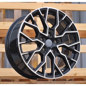 R18x8  5X120  ET  48  65.1  I5659  Black Polished (MB)  For VW  (K8)  ((max 1000 kg))