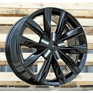 R18x8  5X120  ET  50  65.1  B1351  (FBX486)  Black (BL)  For VW  (Z6)  (HYBRID FORGED)