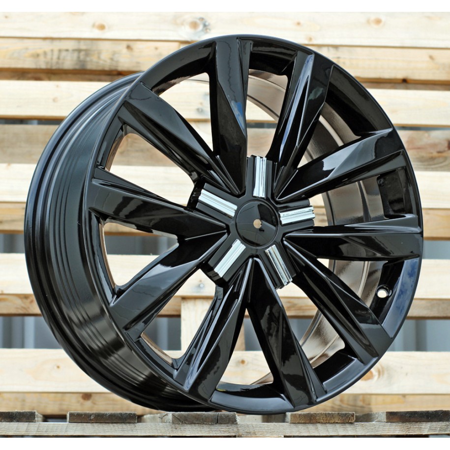 R18x8  5X120  ET  50  65.1  B1351  (FBX486)  Black (BL)  For VW  (Z6)  (HYBRID FORGED)