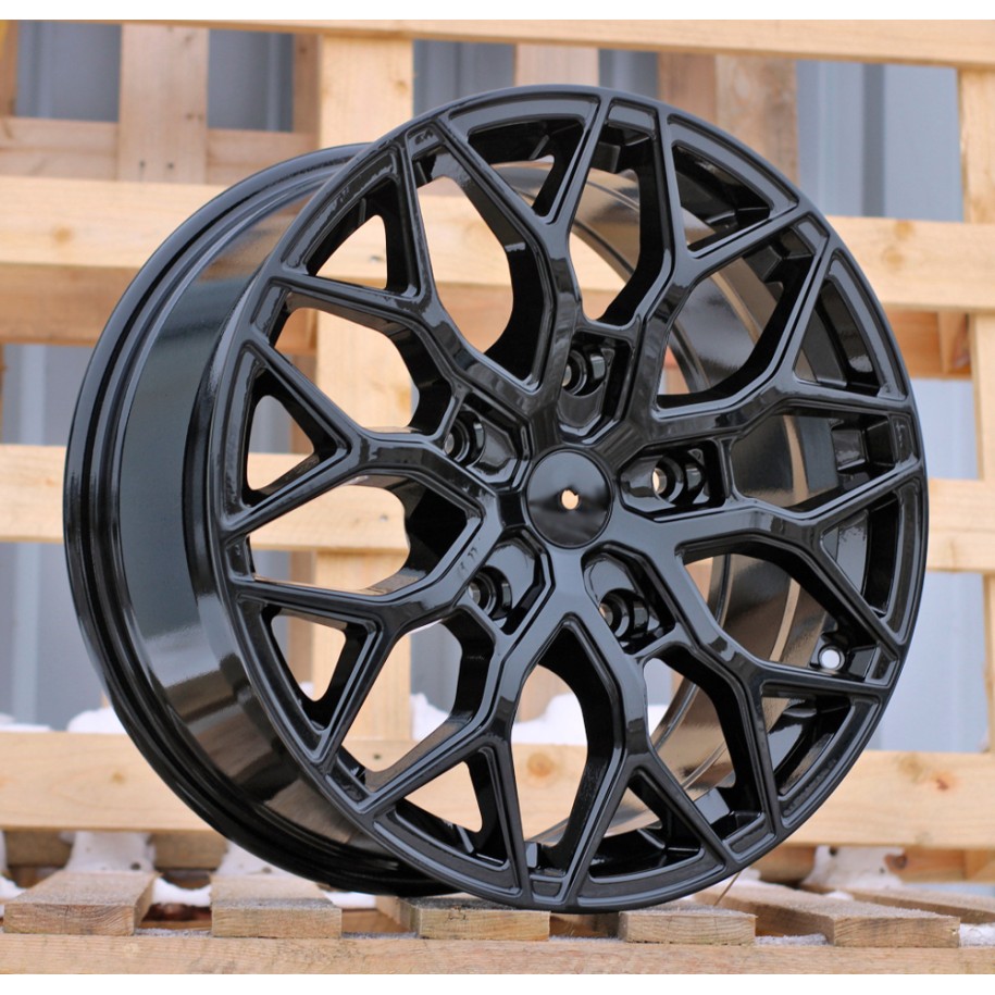 R18x8  5X160  ET  50  65.1  I0319  (IN-LD1)  Black (BL)  For RACIN  (Z5+M+P2)  (HYBRID FORGED Vossen Style (max 1100kg))