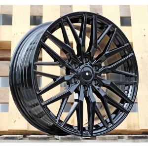 R18x8  6X120  ET  48  74.5  YF0453  Black (BL)  For VW  (Z7)  (HYBRID FORGED (1050 kg))